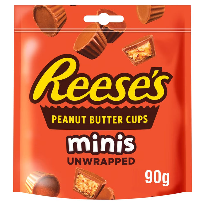 Reese's Milk Chocolate and Peanut Butter Cups Minis Pouch 3.1oz (90g)