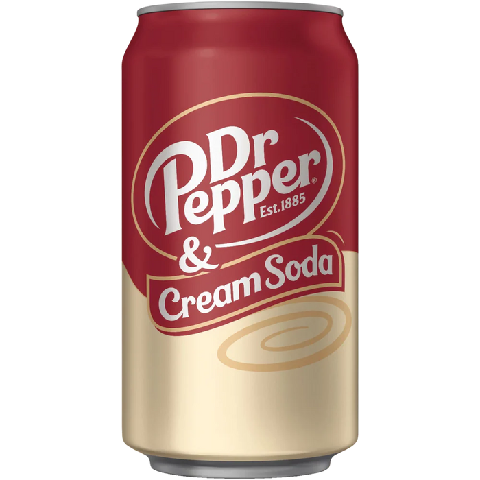 Dr Pepper & Cream Soda 12fl.oz (355ml)