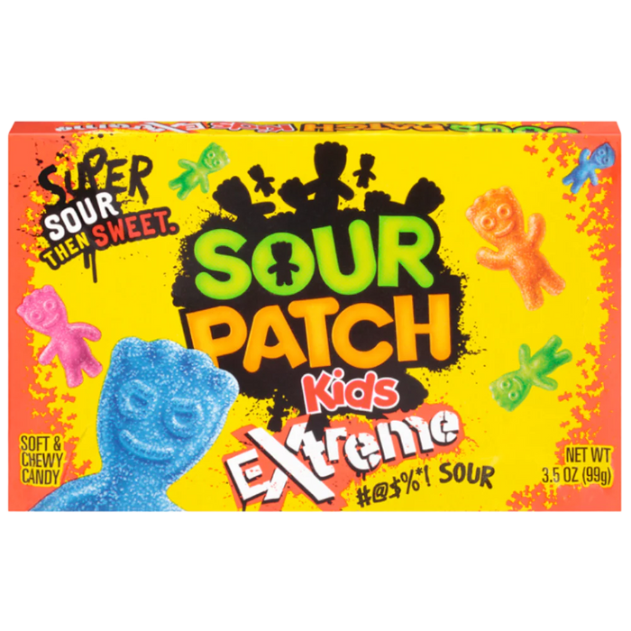 Sour Patch Kids Extreme Theatre Box 3.5oz (99g)