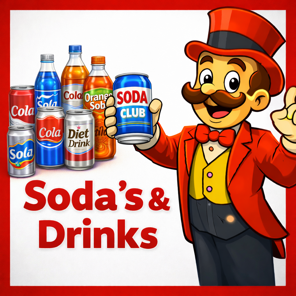 Soda’s & Drinks