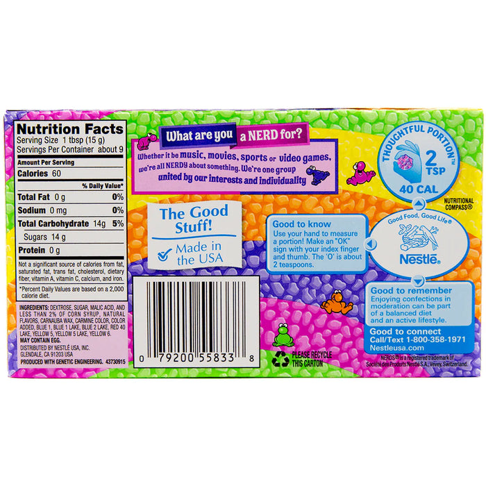 Nerds Rainbow Theatre Box 5oz (141g)