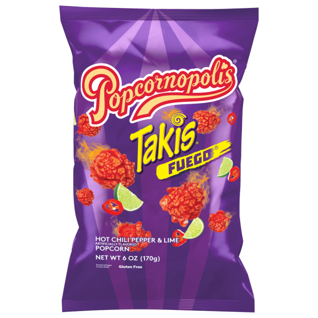 POPCORNOPOLIS Takis Popcorn Fuego 6oz (170g)
