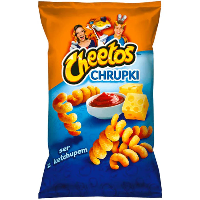Cheetos Spirals Cheese & Ketchup Big Bag (145g)