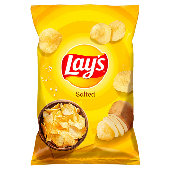 Lays Salted Crisps Bag (130g)