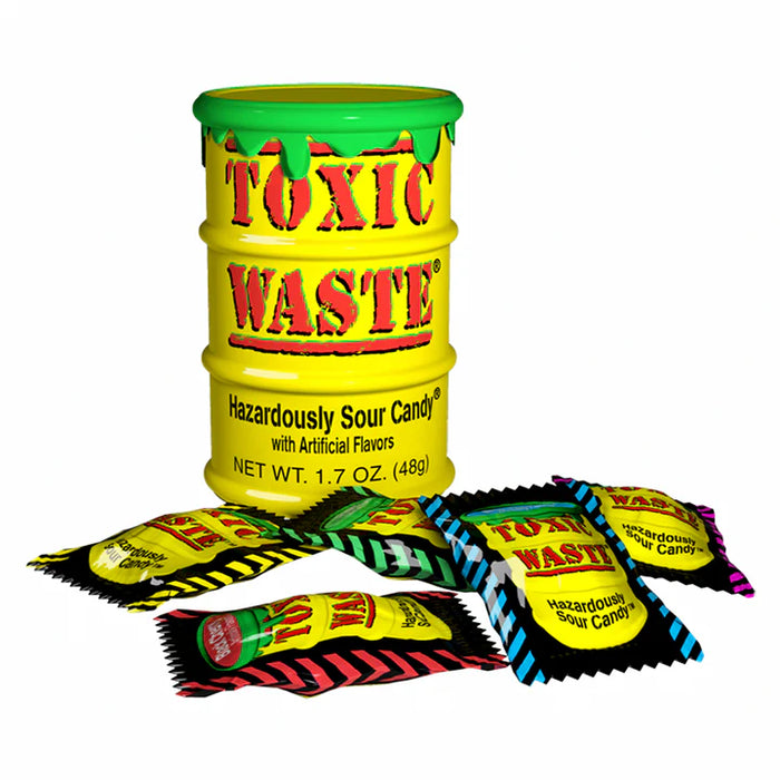 Toxic Waste Yellow Drum Extreme Sour Candy (42g)